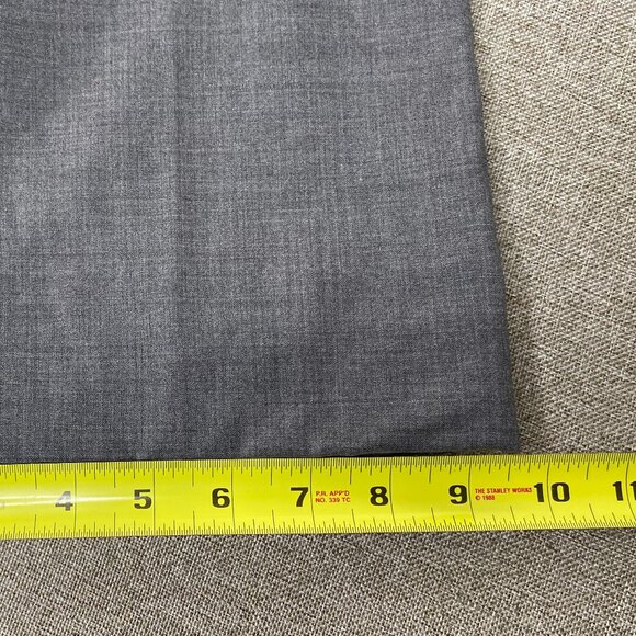 Banana Republic Martin Fit Wool Blend Dress Pants Women 4 Stretch Dark Gray - Picture 14 of 15